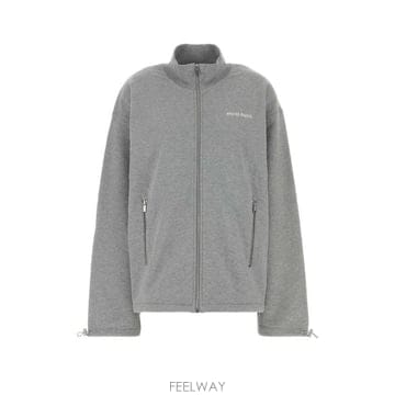미우미우 로고 자수 플리스 스웨트셔츠 MJL042SOOO13UK F0031 TP979821125