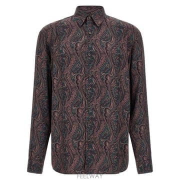 Dries Van Noten Caper 페이즐리 셔츠 2620207004026 508 TP979843037