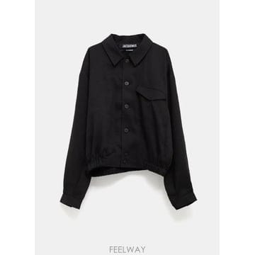 자크뮈스 크롭 버튼업 셔츠 OUM00174AW00878 990 TP979843241