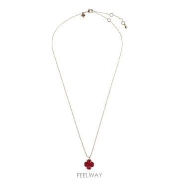 케이트 스페이드 플로럴 펜던트 목걸이 KP7740 RED TP979806729