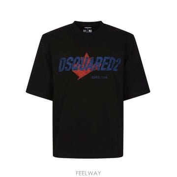 Dsquared2 로고 프린트 티셔츠 S74GD1556D20106 900 TP979780172