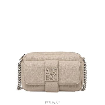 26 FW Armani Exchange 카메라 로고 장식 페블 미니 백 XW000324AF11902 TP45