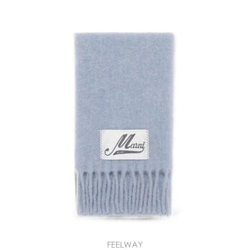 26 FW 마르니 라이트 블루 알파카 스카프 SCMC0143Y1UTW918 TP455482207