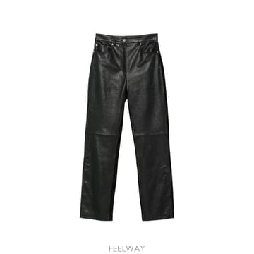 26 FW 스포트막스  크레스포 레더 패널 팬츠 2622436013600 TP459585337