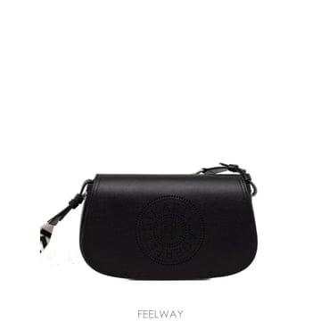26 FW 칼라거펠트 퍼포레이티드 로고 레더 크로스 백 B2W300151AV TP457368390