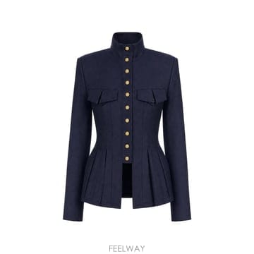 26 FW Elisabetta Franchi 쿨 울 재킷 GB00166E2 TP459600343