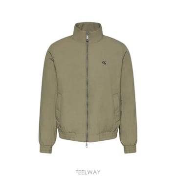 26 FW 캘빈클라인 로고 자수 하이 넥 재킷 LV04RG500GLDY TP457584069