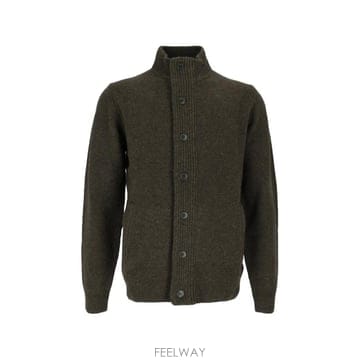 26 FW 바버 에센셜 엘보 패치 가디건 MWX2535SG91 TP459043729