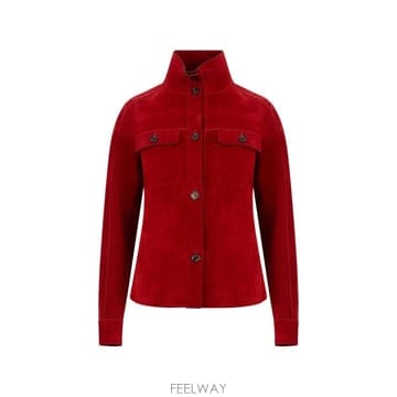 26 FW 무레르 Flomena P high neck suede jacket FLOMENAP TP459599
