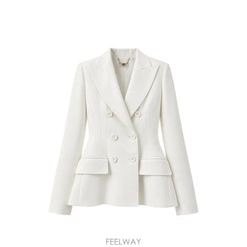 26 FW Elisabetta Franchi double breasted hourglass blazer GI