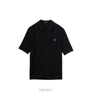 26 FW 프레드 로고 자수 반소매 셔츠  FPXKNK2324XMQNYX00M TP454456743