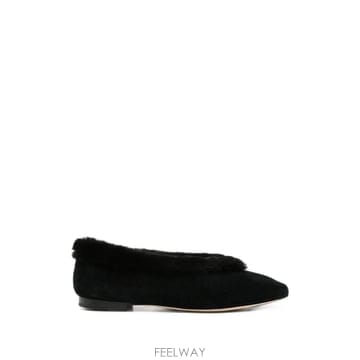 26 FW 지미추 마고 시어링 발레리나 플랫 J000186972 TP459041630