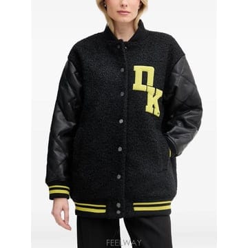 26 FW 디케이앤와이 퀼팅 소매 부클레 재킷 P5HJ7CLD TP459599030