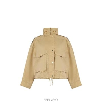 26 FW 무레르 하이 넥 드로스트링 봄버 재킷 KYLAP TP459599027