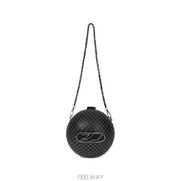 26 FW 칼라거펠트 K 시그니처 커브 미니 스피어 백 B4W302361RC TP456389468