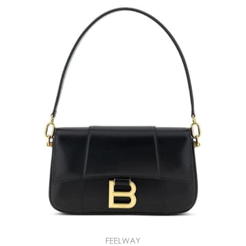 26 FW 발렌시아가 아워글래스 마그네틱 클로저 스몰 숄더 백 8289762ABQ8 TP459477733