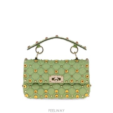 26 FW 발렌티노 가라바니 락스터드 스파이크 체인 스트랩 숄더 백 9W2B0123YFA TP45947712