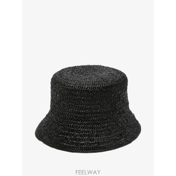 26 FW 헬렌카민스키 우븐 라피아 버킷 햇 HAT52267CHARCOAL TP454449605