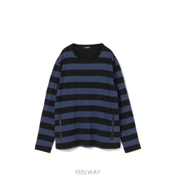 26 FW 언더커버 스트라이프 지퍼 디테일 스웨터 UC1D9801 TP459726246