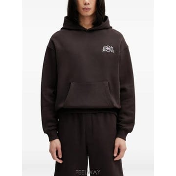 26 FW 라코스테 로고 프린트 코튼 후드티 SH2196 TP455916265