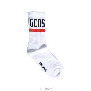 26 FW GCDS 로고 인타르시아 스트라이프 양말 Z0ULQQ316J122 TP457567189