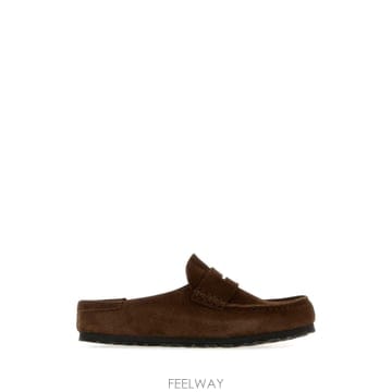 [X45]버켄스탁 1031701 CARAFE 여성 슬리퍼 샌들 플립플랍 플랫슈즈 Brown suede Nap