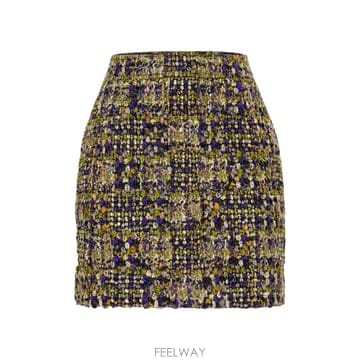 Saint Laurent [W63]���ζ� 876874Y3L80 5917 ���� ��ĿƮ ġ�� GONNE[W63]���ζ� 876874Y3L80 5917 ���� ��ĿƮ ġ�� GONNE