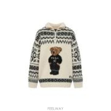 Ralph Lauren [G95]����  211B23908001AUTHENTICCREAM ���� ��Ʈ Ǯ���� ������ ����� Knitwe[G95]����  211B23908001AUTHENTICCREAM ���� ��Ʈ Ǯ����