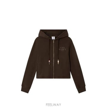 26 FW 카사블랑카 크롭 후드 집업 WPF26JTP52601 TP457468241