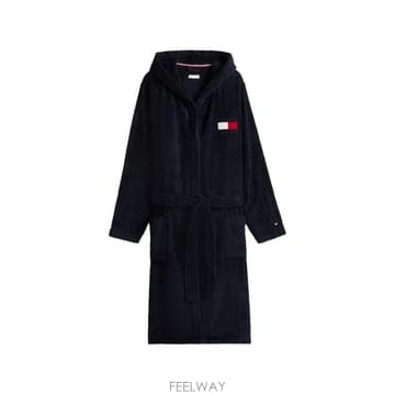 26 FW 타미힐피거 로고 패치 후드 샤워가운 UU0UU00123 TP459592463