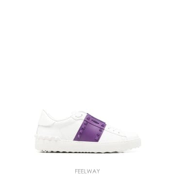 26 FW 발렌티노 가라바니 락스터드 언타이틀드 레더 스니커즈 WS0A01LTU TP459411831