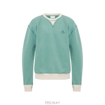 26 FW 이자벨마랑 마이커 로고 자수 스웨트셔츠 SW0189HAD1M01H TP456575972
