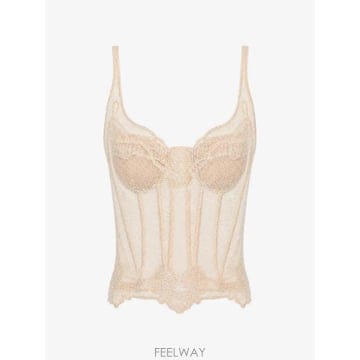 26 FW 에르마노설비노 레이스 트리밍 코르셋 탑 D492L319FVY TP459591503