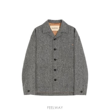 26 FW 발렌티노 가라바니 브이골드톤 부토네 울 셔츠 재킷 VCIR37BJU TP455908551