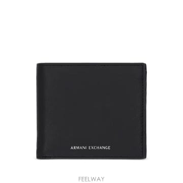 26 FW Armani Exchange 로고 프린트 2단 지갑 XM000168AF22541 TP4573285