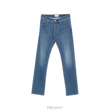 26 FW 야콥 코헨 로고 패치 위스커 진 JUMQE004057P0021 TP454430604