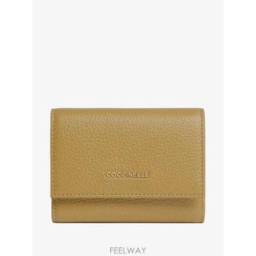 26 FW Coccinelle 프레스 스터드 레더 지갑 E2MW511F001 TP456366775