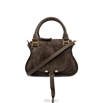 26 FW 끌로에 스몰 마르씨 스웨이드 토트 백 CH26WS628P37 TP459723751