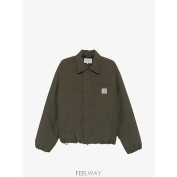 26 FW 칼하트 로고 패치 집업 재킷 I037045 TP459463181