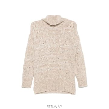 26 FW 파비아나필리피 시퀸 장식 케이블 니트 스웨터 MAD226F462M417 TP457848519