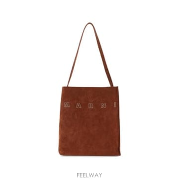 26 FW 마르니 뮤지오 로고 자수 레더 스몰 숄더 백 SHMP0111U3P9267 TP459723415