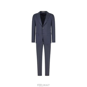 26 FW 꼬르넬리아니 피크드 라펠 싱글 브레스티드 수트 287Z452A68303 TP459461873