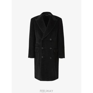 26 FW Canali 피크드 라펠 더블 브레스티드 코트 E57280FX06131 TP459722720
