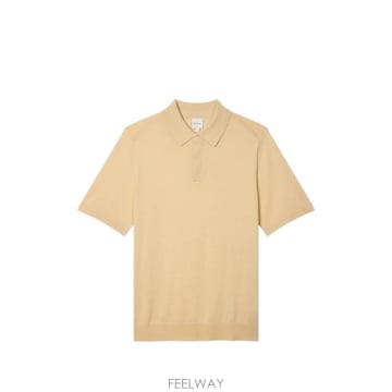 26 FW 폴스미스 베이지 워셔블 메리노 울 폴로 셔츠 M1R975ZW03154 TP459722530