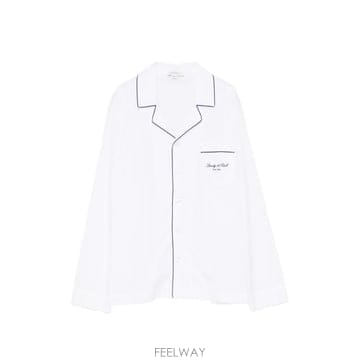 26 FW 스포티앤리치 파이핑 디테일 셔츠 SI021711329WH01 TP458364753