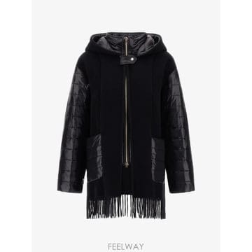 26 FW 에르노 울트라라이트 프린지 싱글 브레스티드 코트 GC000625D33395 TP458363809