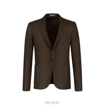 26 FW 꼬르넬리아니 노치드 라펠 싱글 브레스티드 블레이저 28XG762A1826 TP457528104