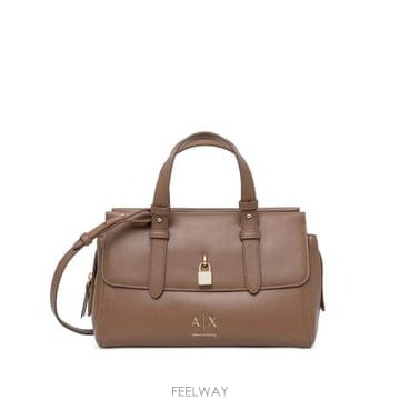 26 FW Armani Exchange 로고 프린트 패드락 디테일 숄더 백 XW003055AF28605 TP