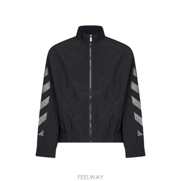 26 FW 오프화이트 애로우 사선 집업 재킷 44MBD05RF26F001001 TP459587489