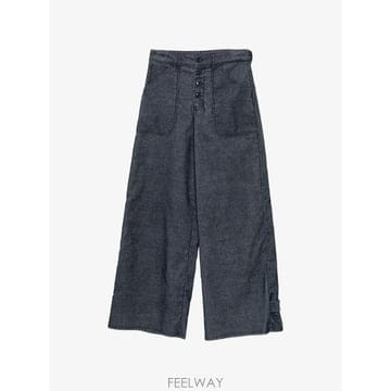26 FW 아르마니 핀스트라이프 버튼 플라이 팬츠 EW004862AF26165 TP459135571